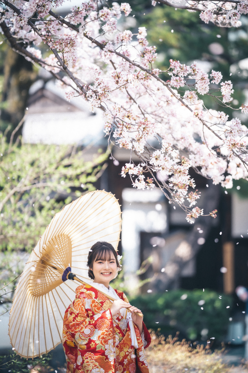 花嫁ソロショット