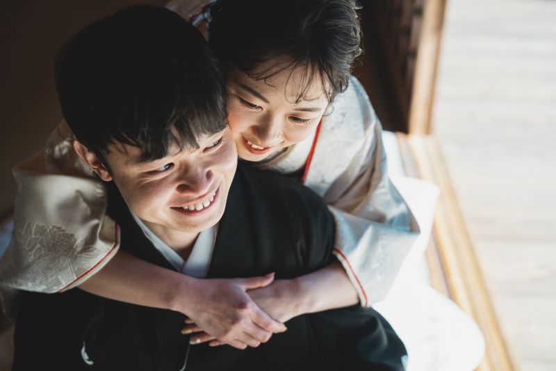 お二人の仲睦まじい様子を