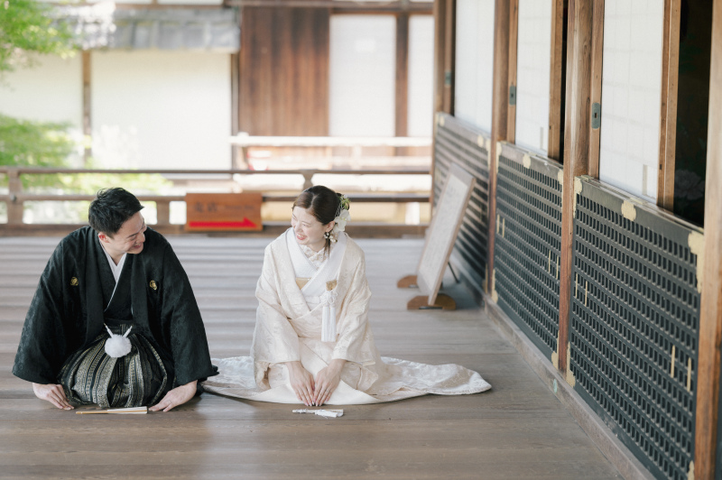 並んでお辞儀ショット