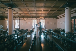 クラシカルな館内