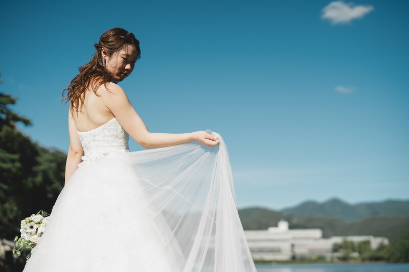 ご新婦様のソロショット