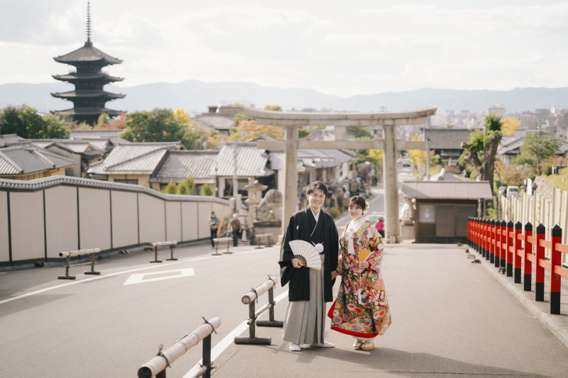 京都を見下ろして