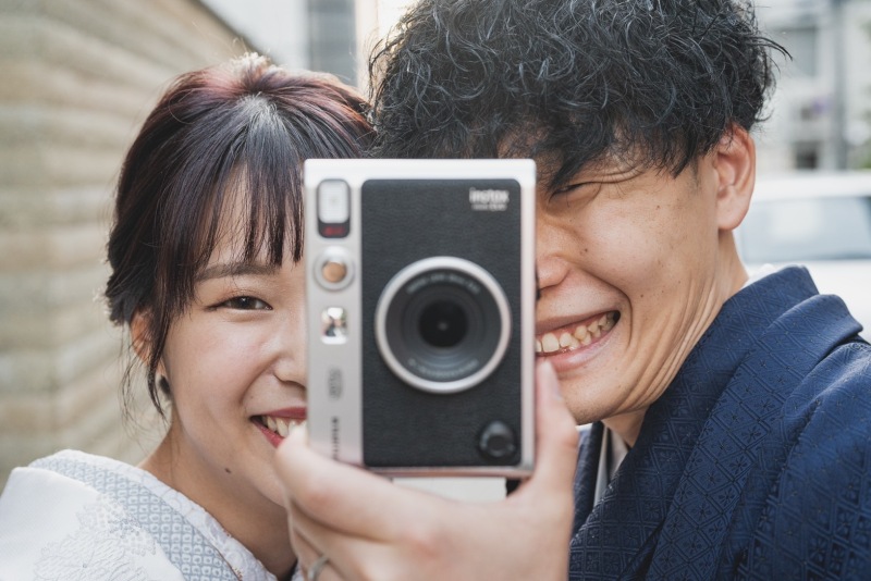 愛用のチェキと