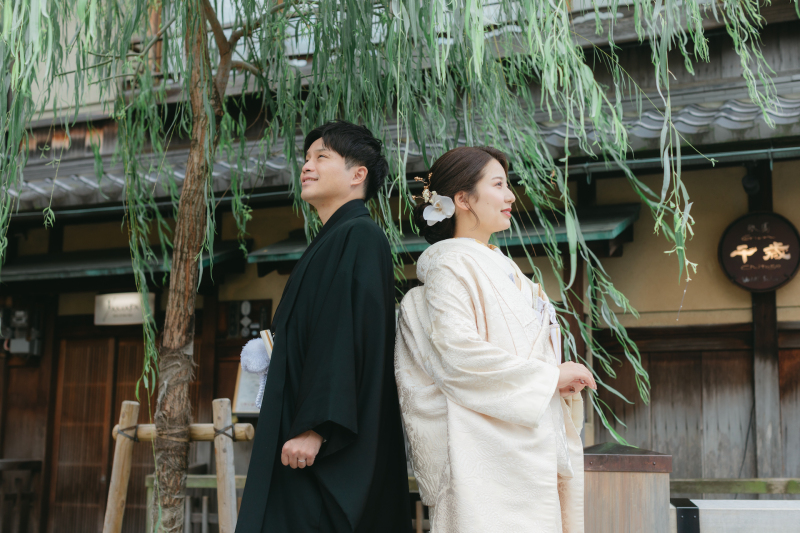 柳を取り入れて