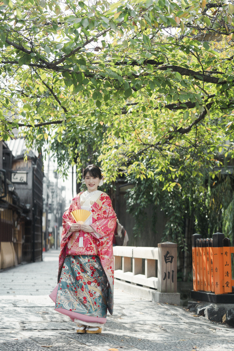 新婦ソロショット