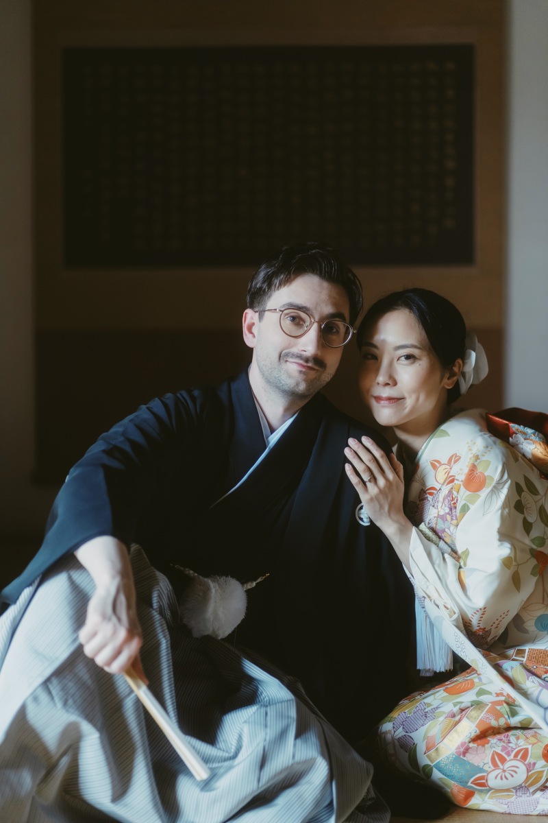 お二人の距離感で