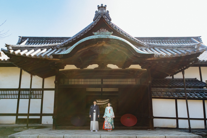 快晴の中でスタート