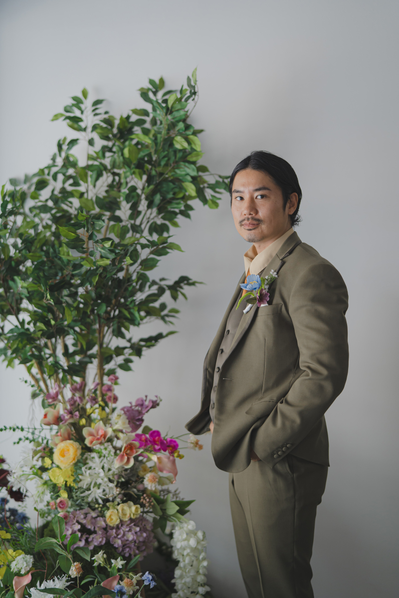 新郎も主役です