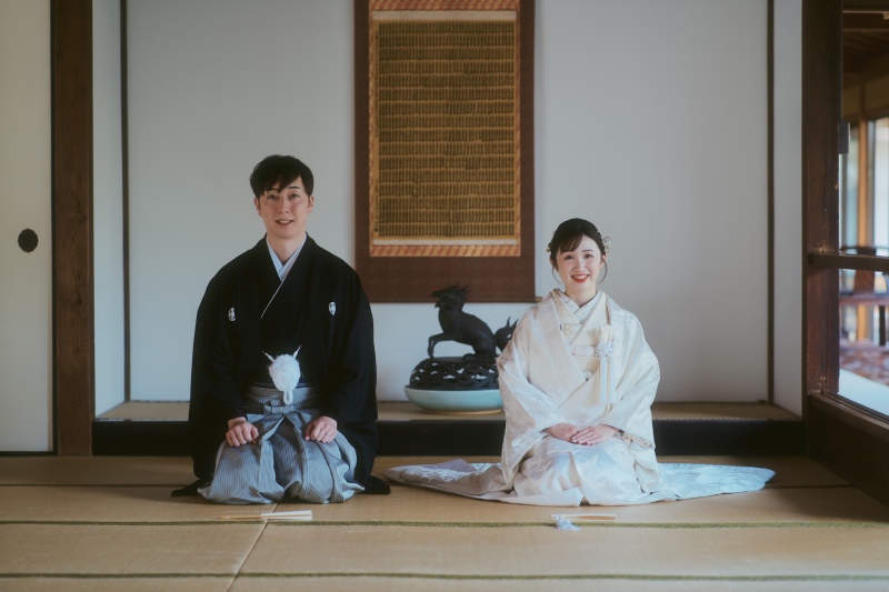 後半は白無垢へ