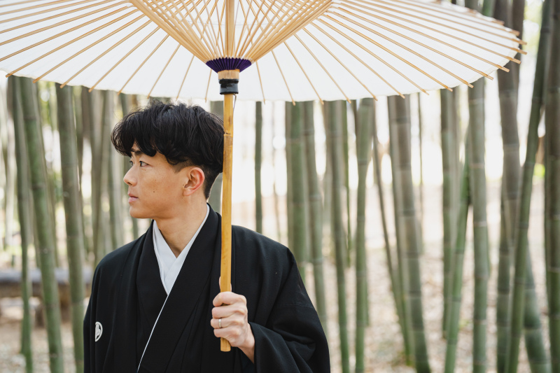 新郎ソロショット