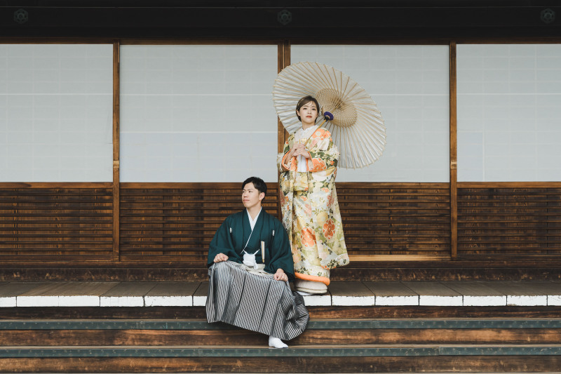 段差を利用して