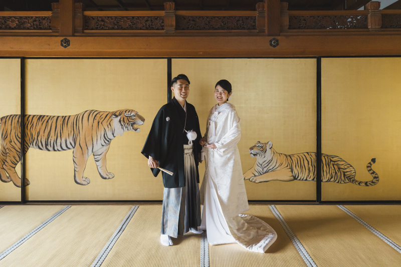 有名な虎の襖で