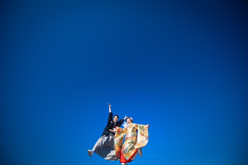 青空にジャンプ!