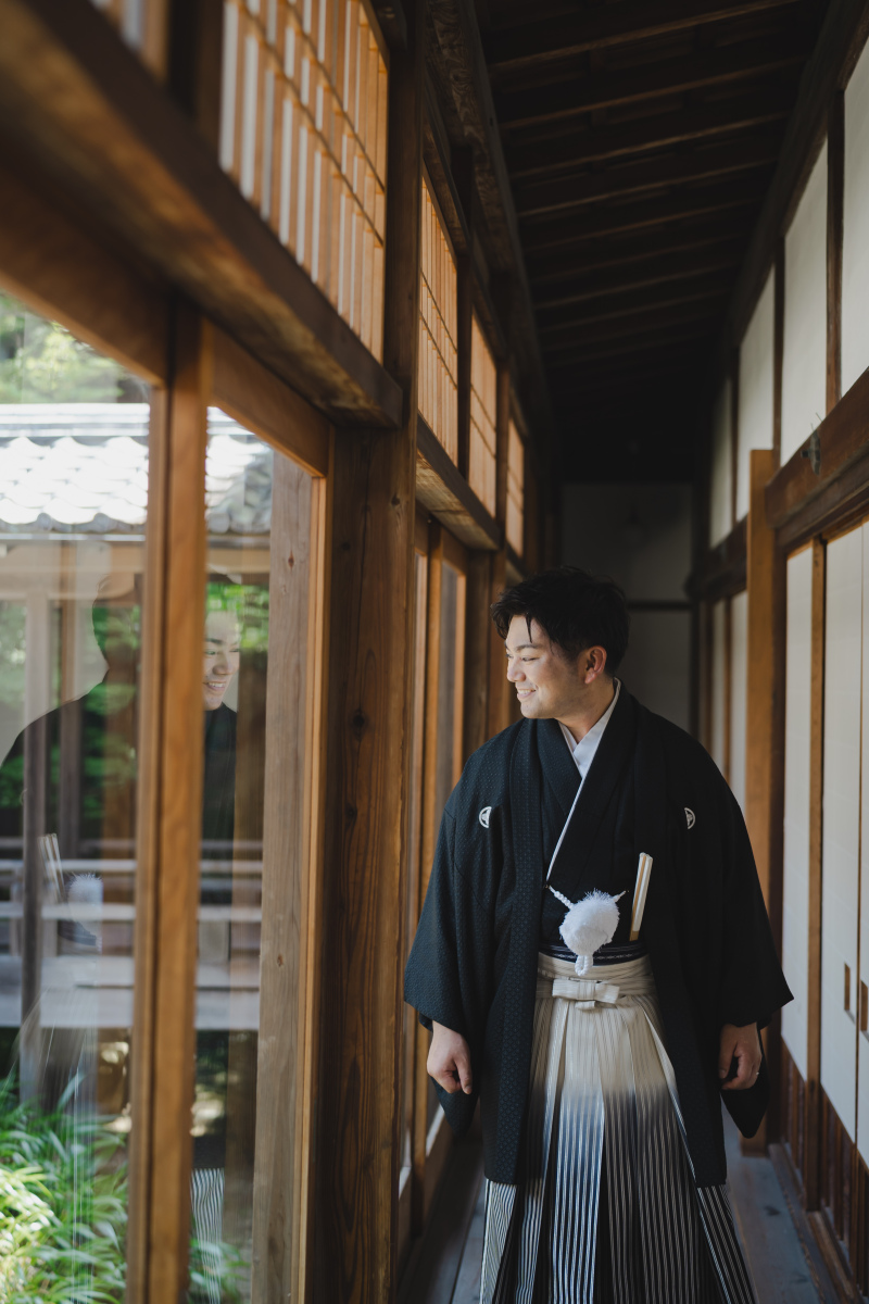 新郎ソロショット