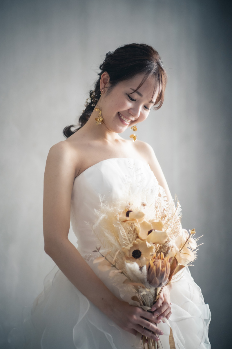 ドレスのソロショット