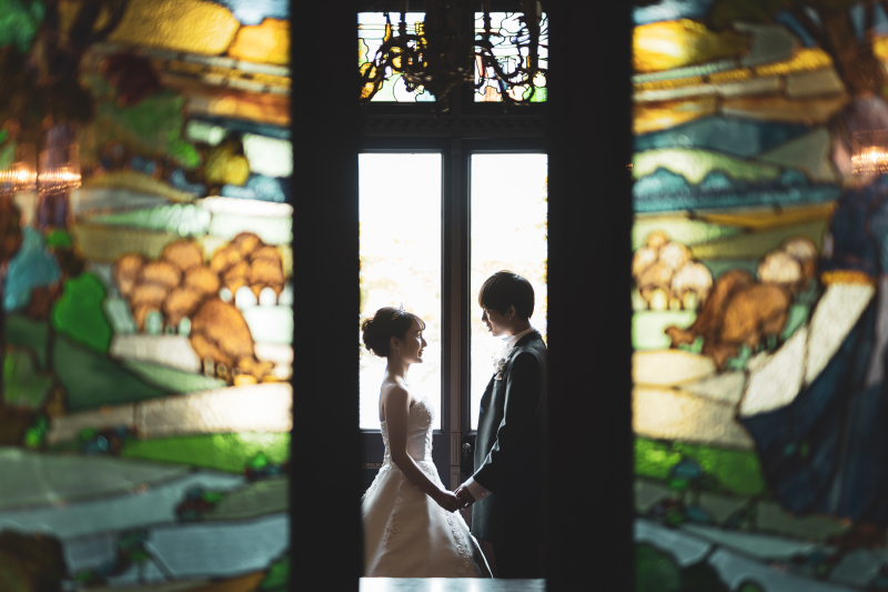 彩あるステンドグラス