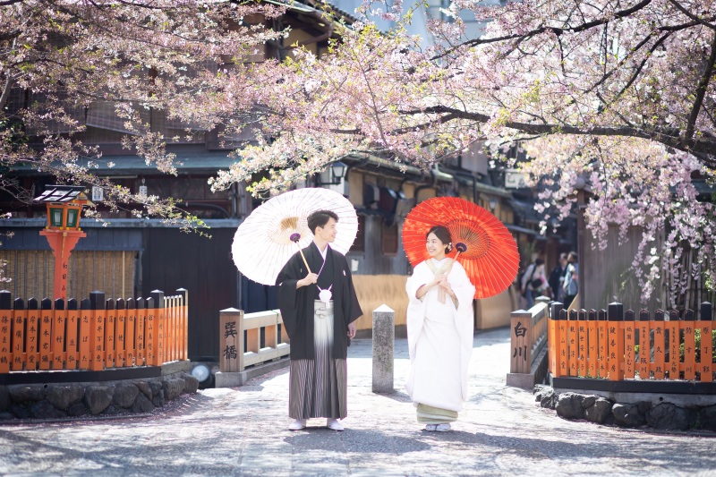 桜の名所・祇園新橋