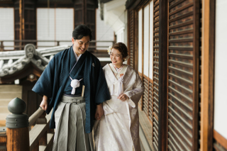 ENISHI PHOTO WEDDING_〜金戒光明寺の前撮り風景〜ENISHI