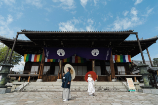 ENISHI PHOTO WEDDING_〜金戒光明寺の前撮り風景〜ENISHI