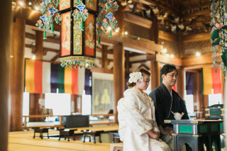 ENISHI PHOTO WEDDING_〜金戒光明寺の前撮り風景〜ENISHI