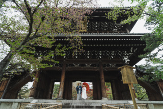 ENISHI PHOTO WEDDING_〜金戒光明寺の前撮り風景〜ENISHI