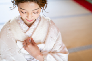 ご新婦様ポイントメイクチェンジ