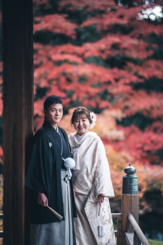 ENISHI PHOTO WEDDING_【紅葉ロケーション】