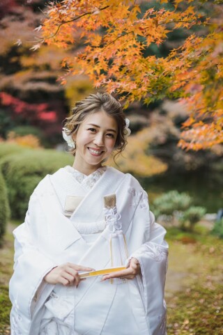 ENISHI PHOTO WEDDING_【紅葉ロケーション】