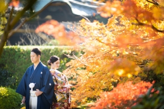 ENISHI PHOTO WEDDING_【紅葉ロケーション】