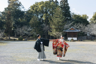 ENISHI PHOTO WEDDING_大覚寺