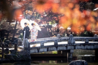 ENISHI PHOTO WEDDING_【紅葉ロケーション】