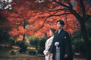 ENISHI PHOTO WEDDING_【紅葉ロケーション】