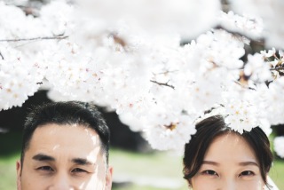 ENISHI PHOTO WEDDING_【桜ロケーション】