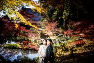 ENISHI PHOTO WEDDING_【紅葉ロケーション】