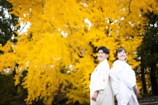 ENISHI PHOTO WEDDING_【紅葉ロケーション】