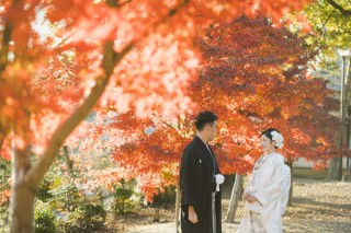 ENISHI PHOTO WEDDING_【紅葉ロケーション】