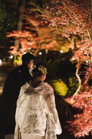 ENISHI PHOTO WEDDING_【紅葉ロケーション】
