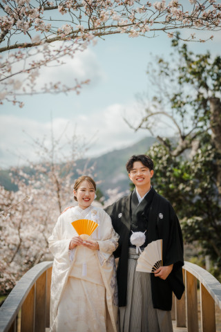 ENISHI PHOTO WEDDING_大覚寺