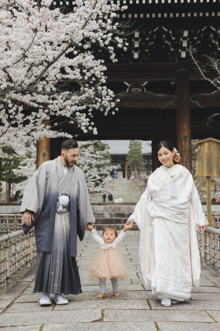 ENISHI PHOTO WEDDING_【桜ロケーション】