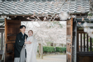 ENISHI PHOTO WEDDING_大覚寺
