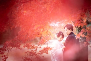 ENISHI PHOTO WEDDING_【紅葉ロケーション】