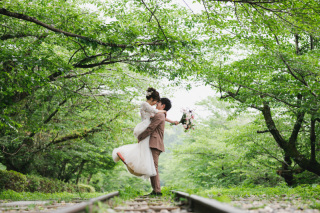 新緑での撮影@インクライン