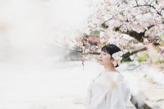 ENISHI PHOTO WEDDING_【桜ロケーション】