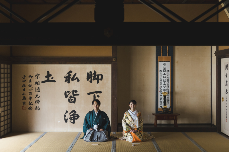 【萬福寺】和装1点ロケーション