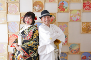 お二人らしいコーディネートで◆和装スタジオ