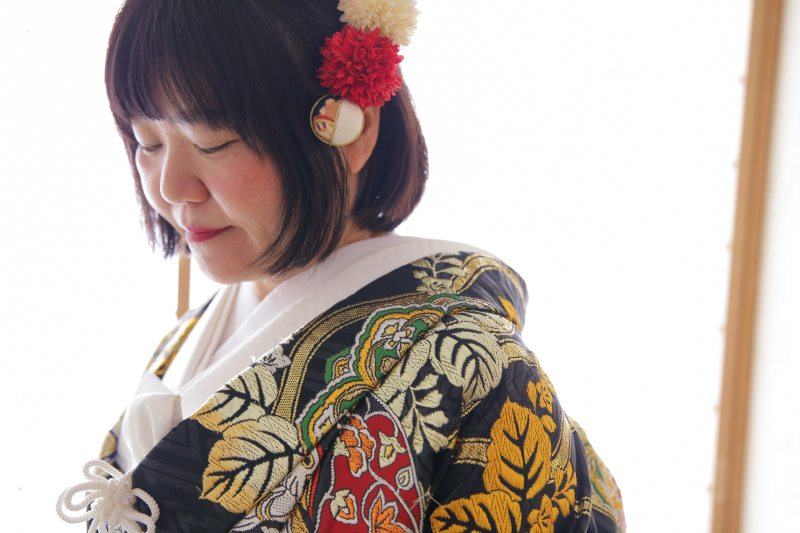 艶のある黒髪が美しい☆