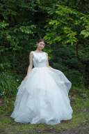 ボートネックバックあき　00357