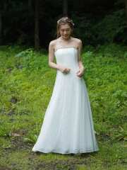 胸元ビジュー　レース　11923