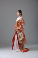 鶴菊桜花車松牡丹　IU11600