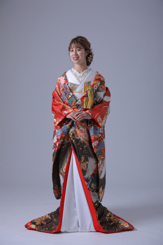 御所車解文様　七宝つなぎ 00329